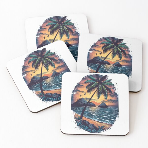 Item preview, Tropical Islands Oval Design 8 of 12 designed and sold by Jenson Major.