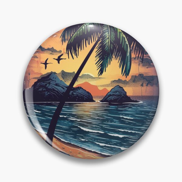 Item preview, Tropical Islands Oval Design 8 of 12 designed and sold by Jenson Major.