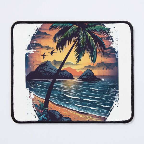 Item preview, Tropical Islands Oval Design 8 of 12 designed and sold by Jenson Major.
