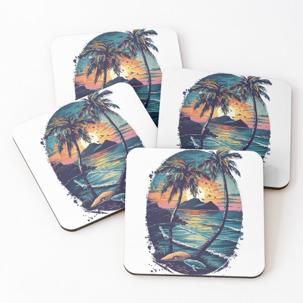 Item preview, Tropical Islands Oval Design 9 of 12 designed and sold by Jenson Major.