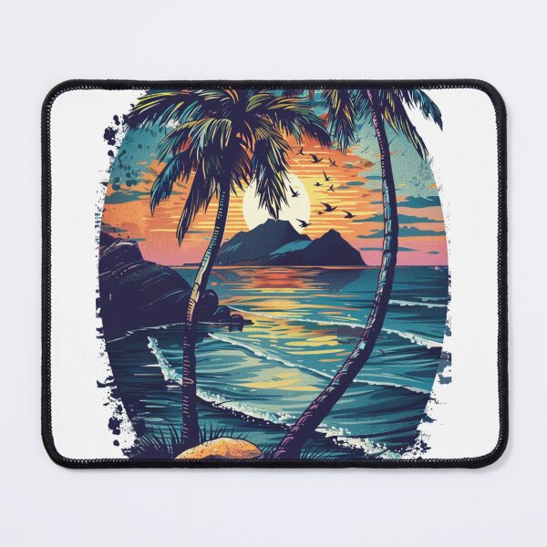Item preview, Tropical Islands Oval Design 9 of 12 designed and sold by Jenson Major.