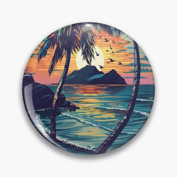 Item preview, Tropical Islands Oval Design 9 of 12 designed and sold by Jenson Major.
