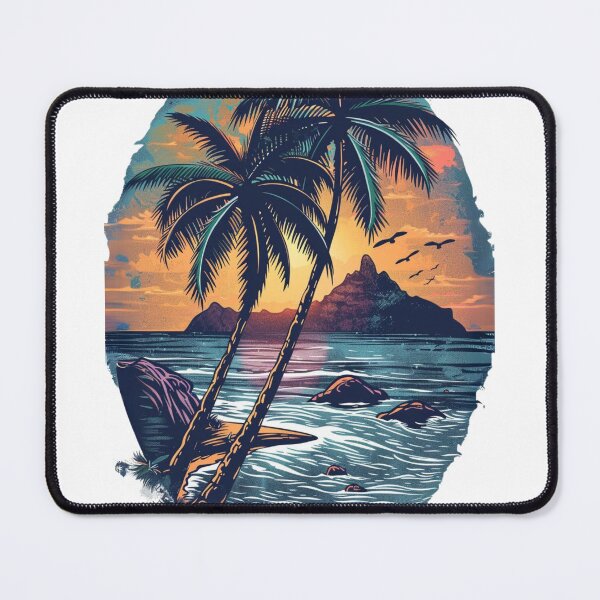 Item preview, Tropical Islands Oval Design 10 of 12 designed and sold by Jenson Major.
