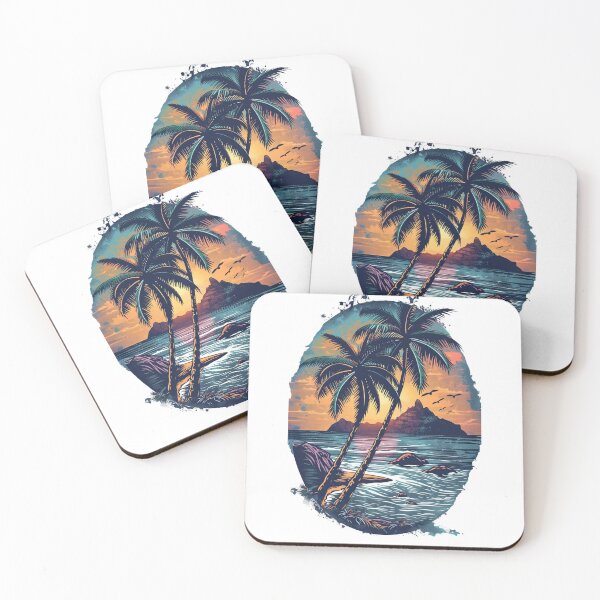 Item preview, Tropical Islands Oval Design 10 of 12 designed and sold by Jenson Major.