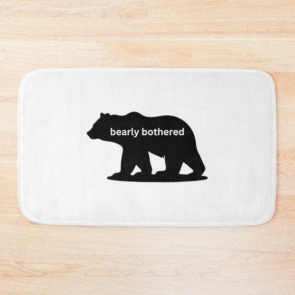 Item preview, bearly bothered designed and sold by SarcastiCrafts.