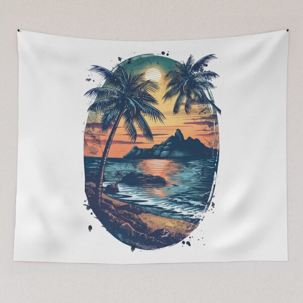Item preview, Tropical Islands Oval Design 12 of 12 designed and sold by Jenson Major.