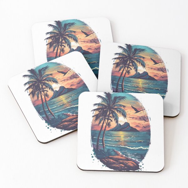 Item preview, Tropical Islands Oval Design 11 of 12 designed and sold by Jenson Major.
