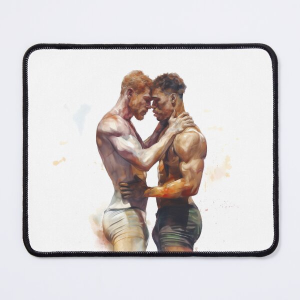 Item preview, Harmony in Contrast: A Dance of Affection - GayDoodles Art designed and sold by GayDoodles.