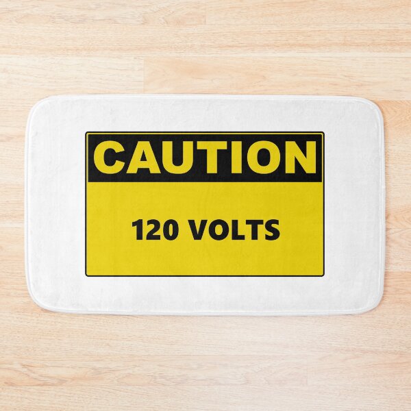 Item preview, Caution 120 Volts designed and sold by Burritoless.