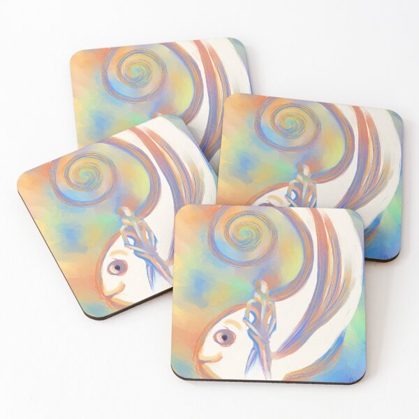 Item preview, Fish Spirit (Follow Your Feet) designed and sold by Nahuel Ma.