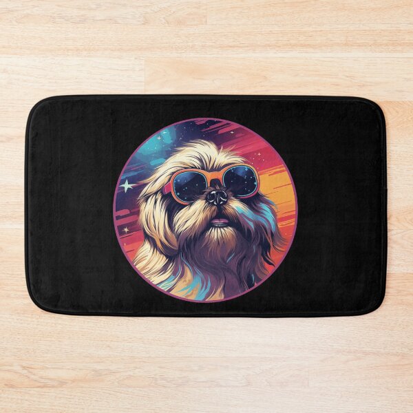Item preview, Lhasa Apso Sunglasses Retro Space designed and sold by AussieWonders.