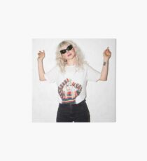 Hayley Williams wearing a Hayley Williams Shirt Art Board