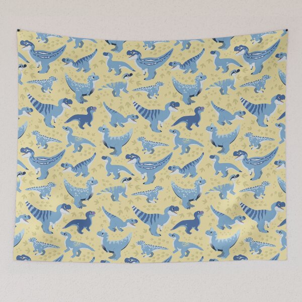 Item preview, Chompy Bluebell Dinos designed and sold by Alstro-Arts.