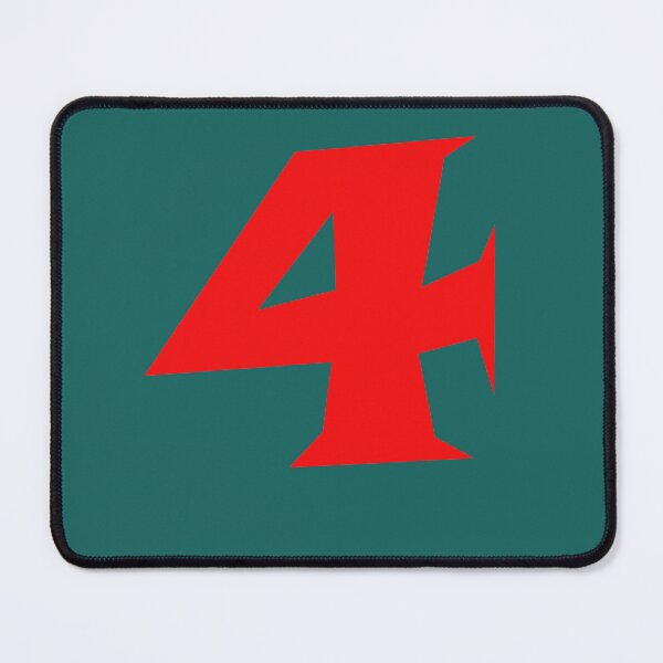 Item preview, THE NUMBER 4 IN RED designed and sold by solgel47.