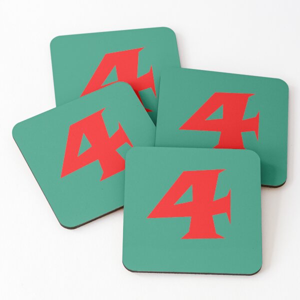 Item preview, THE NUMBER 4 IN RED designed and sold by solgel47.