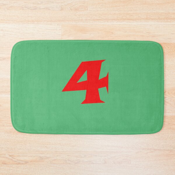 Item preview, THE NUMBER 4 IN RED designed and sold by solgel47.