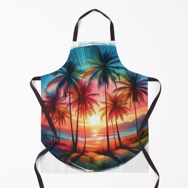 Item preview, Palm Trees in Sunset designed and sold by deniz kaya.
