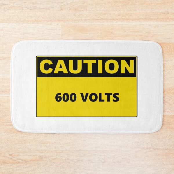 Item preview, Caution 600 Volts designed and sold by Burritoless.