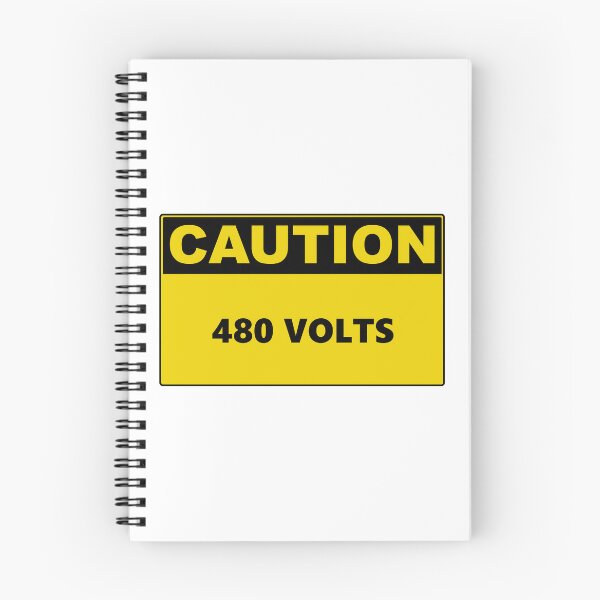 Item preview, Caution 480 Volts designed and sold by Burritoless.