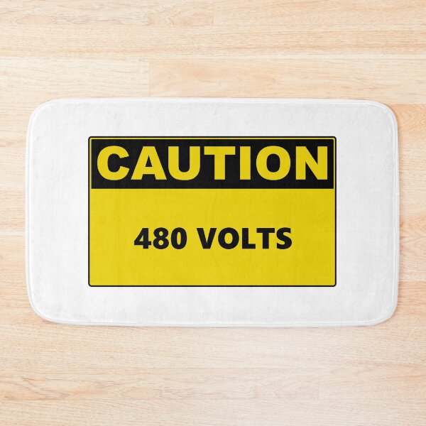 Item preview, Caution 480 Volts designed and sold by Burritoless.