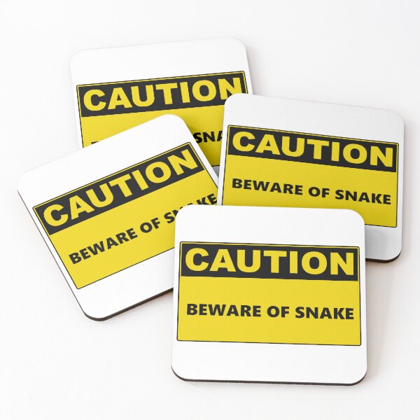 Item preview, Caution Beware of Snake designed and sold by Burritoless.