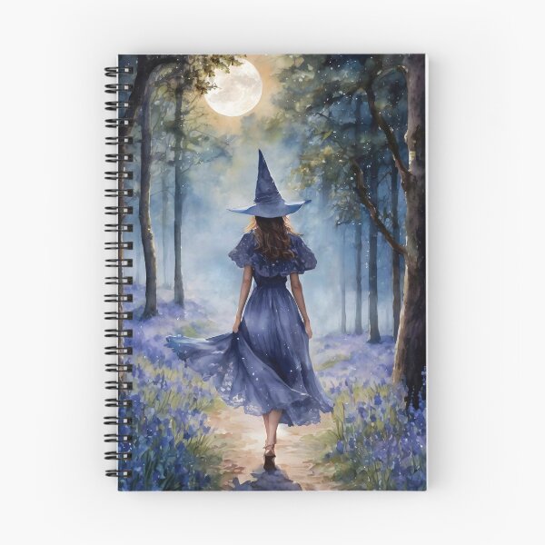 Item preview, A Witch in Bluebell Woods - By Lyra the Lavender Witch designed and sold by Lyra The Lavender Witch.