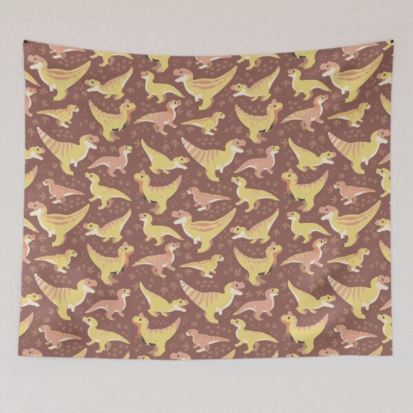 Item preview, Chompy Peach Dinos designed and sold by Alstro-Arts.