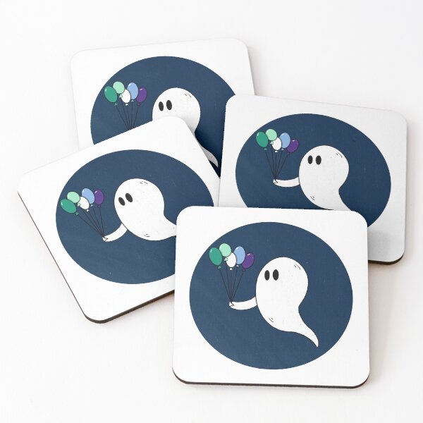Item preview, Boo-loon ghost- Gay Pride  designed and sold by ThePluckyPencil.