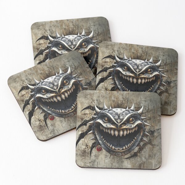 Item preview, Corrupt Lesser Demonic Dragon Evil Smiley Emoji Wall-Mount 097 designed and sold by RedStrokesDns.