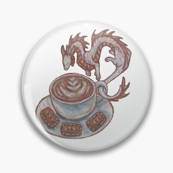 Item preview, Coffee dragon designed and sold by kryuktheartisan.