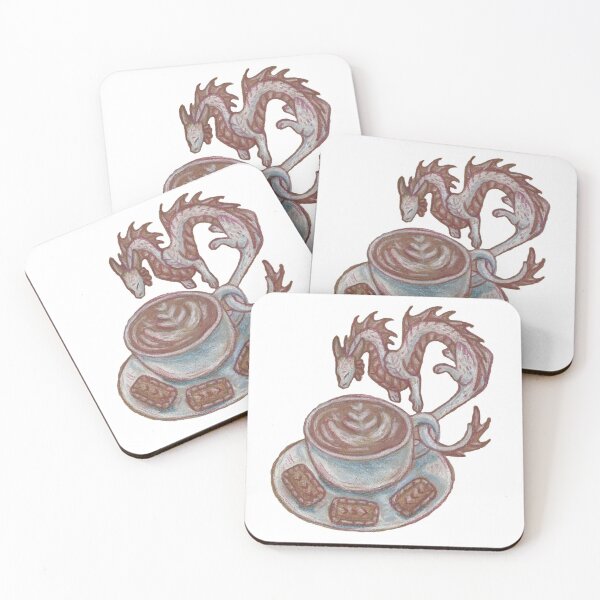 Item preview, Coffee dragon designed and sold by kryuktheartisan.