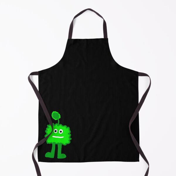 Item preview, Cute Fuzzy Green Monster designed and sold by RepeatCandy.