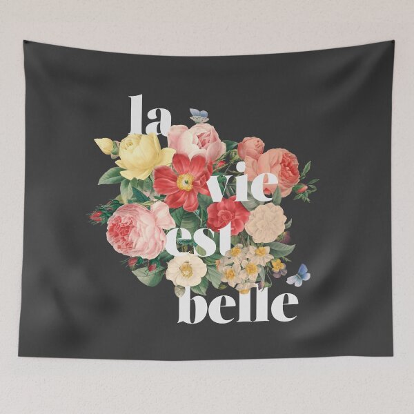 Item preview, La vie est belle designed and sold by sisiandseb.
