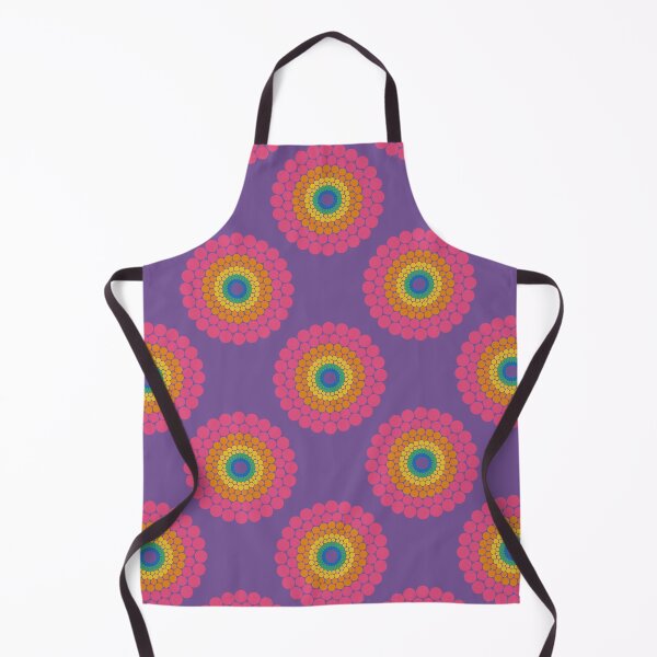 Item preview, Radiant Maximalist Rainbow Polka Dot Mandala designed and sold by Triplicate Limited.