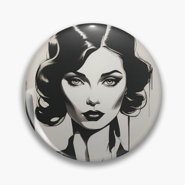 Item preview, Vision in Velvet A Monochrome Mélange of Mystery designed and sold by ArtComixHaven.
