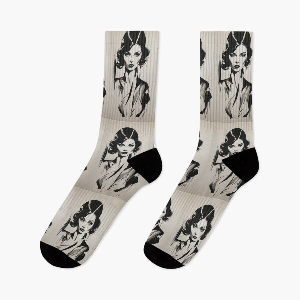 Item preview, Vision in Velvet A Monochrome Mélange of Mystery designed and sold by ArtComixHaven.
