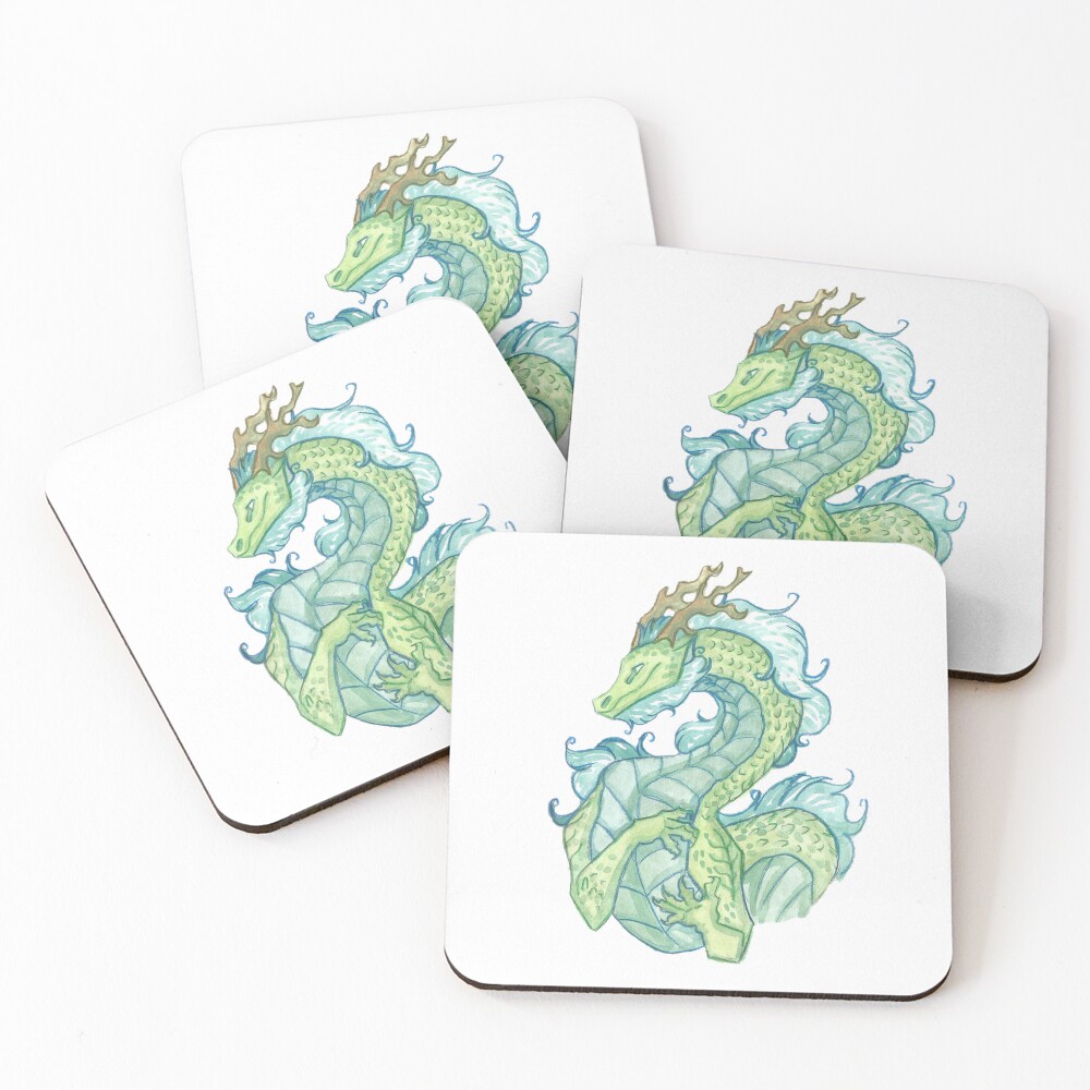 Item preview, Coasters (Set of 4) designed and sold by kryuktheartisan.
