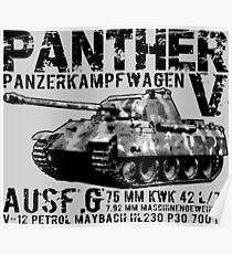 Panther Tank Poster