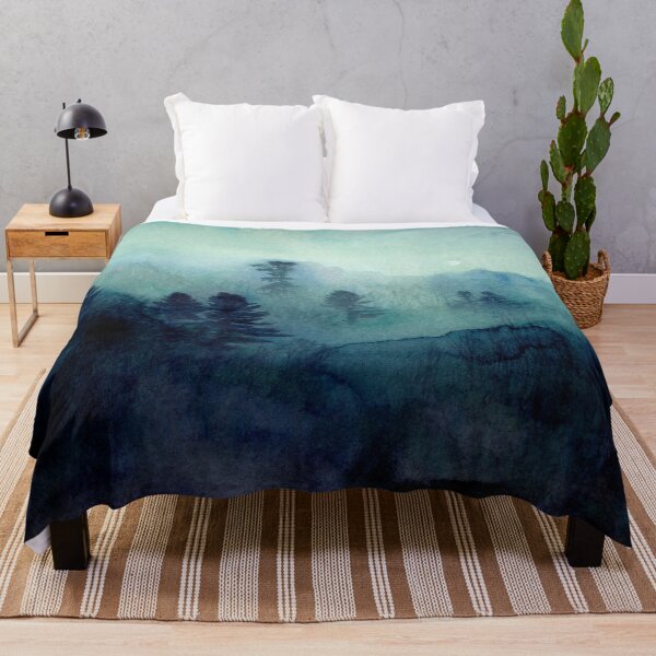 Item preview, Mysterious forest, watercolor artwork designed and sold by FleurDesign.