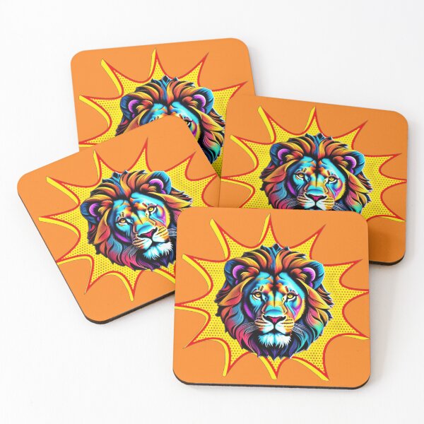 Item preview, Lion Popart designed and sold by clarazen.