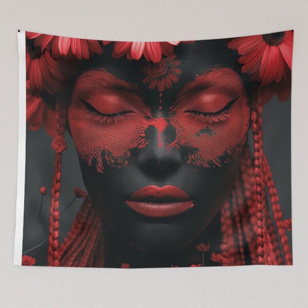 Item preview, Girl in black and red designed and sold by Krystian Zielinski.