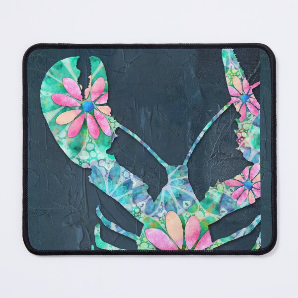 Item preview, Dancing Daisies Lobster Beach Coastal Art 2 designed and sold by Sharon Cummings Art.