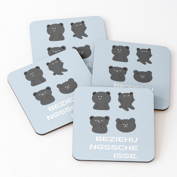 Item preview, Beziehungs"mist" | Black Bear - Cartoon Style designed and sold by RM-Journey.