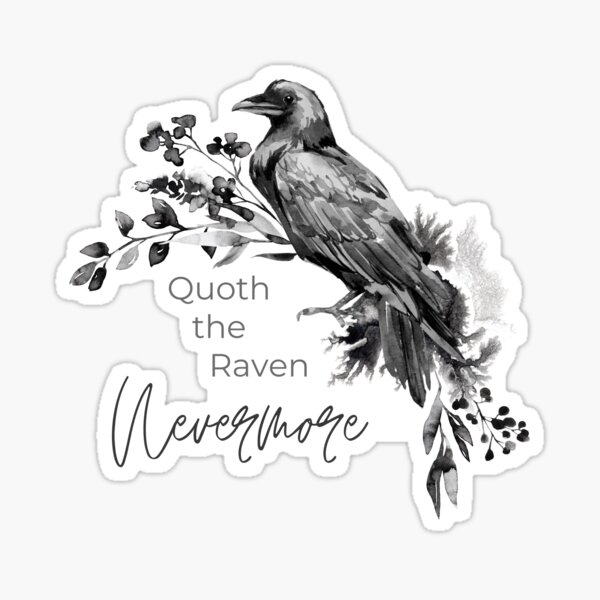 Item preview, Quoth the Raven, Nevermore  designed and sold by DarkMystiqueCo.