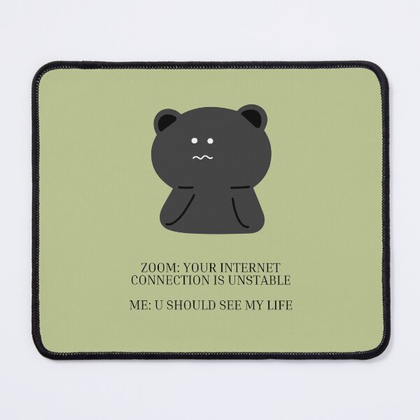 Item preview, You should see my life | Black Bear - Cartoon Style designed and sold by RM-Journey.