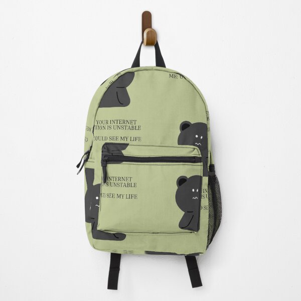 Item preview, You should see my life | Black Bear - Cartoon Style designed and sold by RM-Journey.