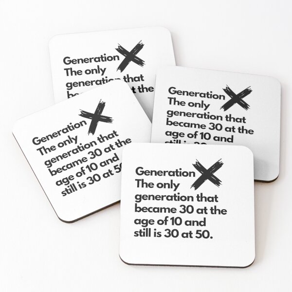 Item preview, Generation X Quote designed and sold by hollywoodartand.