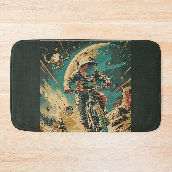 Item preview, Galactic Trails: An astronaut explores the universe on a mountain bike designed and sold by UnrealMTB.