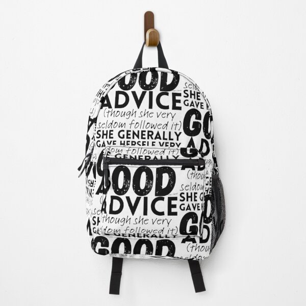 Item preview, Alice in Wonderland Quote Good Advice designed and sold by TheWriteHand.