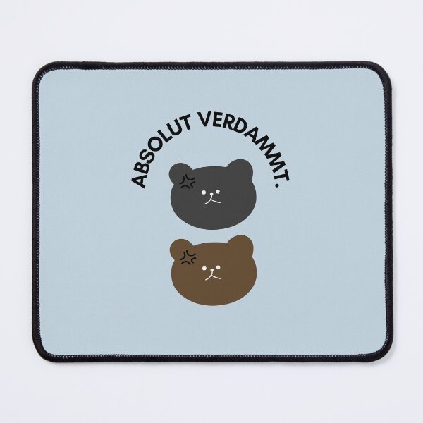 Item preview, Absolut verdammtnochmal | Black Bear - Cartoon Style designed and sold by RM-Journey.